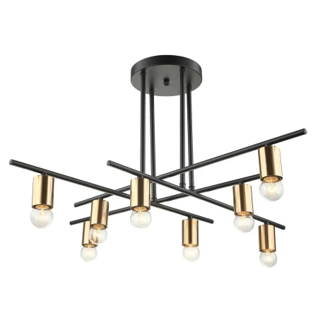 Lampa wisząca nowoczesna Normani MDM3658/8 BK+BRO -Italux